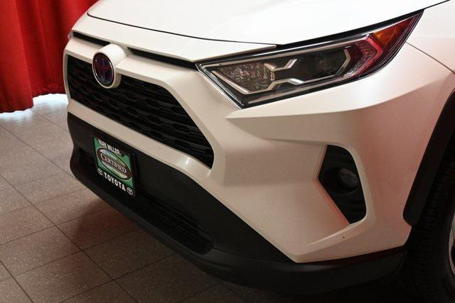 used 2021 Toyota RAV4 Hybrid car, priced at $30,050