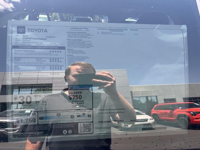 new 2025 Toyota RAV4 car, priced at $32,374