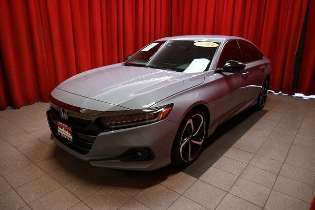 used 2021 Honda Accord car, priced at $23,297