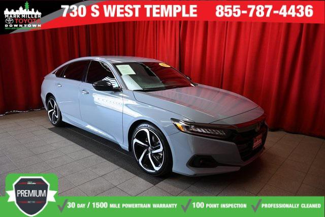 used 2021 Honda Accord car, priced at $23,297