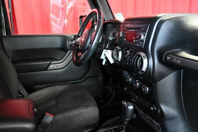 used 2017 Jeep Wrangler Unlimited car, priced at $18,592