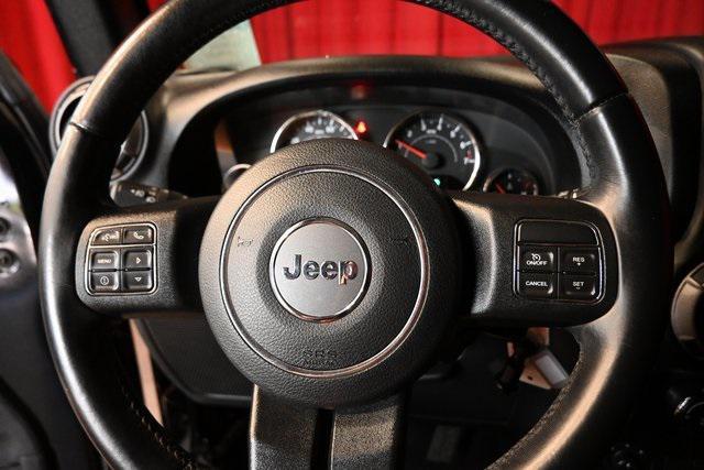 used 2017 Jeep Wrangler Unlimited car, priced at $18,592