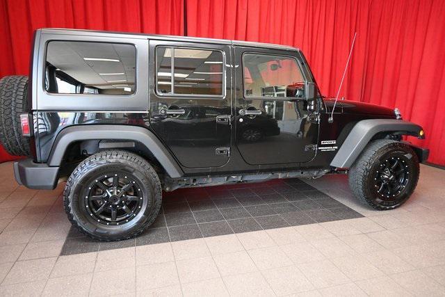 used 2017 Jeep Wrangler Unlimited car, priced at $18,592