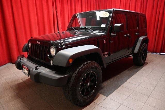 used 2017 Jeep Wrangler Unlimited car, priced at $18,592