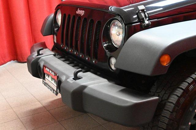 used 2017 Jeep Wrangler Unlimited car, priced at $18,592