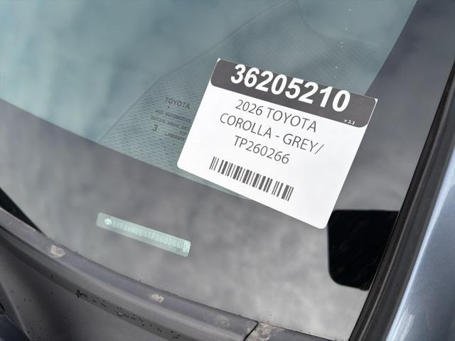 new 2026 Toyota Corolla car, priced at $25,322