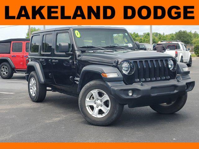 used 2020 Jeep Wrangler Unlimited car, priced at $28,899