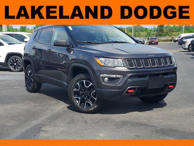 used 2021 Jeep Compass car, priced at $19,189