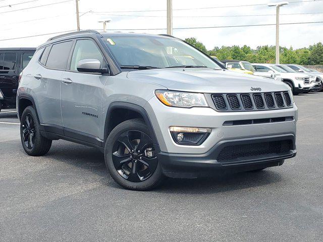 used 2021 Jeep Compass car, priced at $18,595