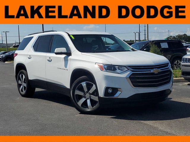 used 2021 Chevrolet Traverse car, priced at $27,495