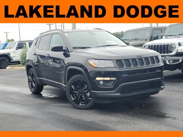 used 2021 Jeep Compass car, priced at $18,599