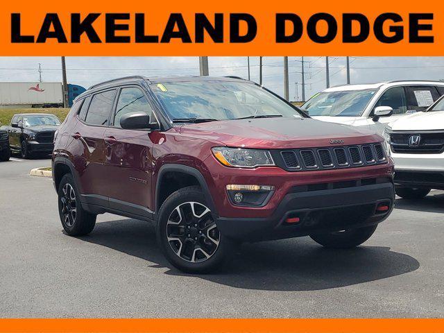 used 2021 Jeep Compass car, priced at $20,649