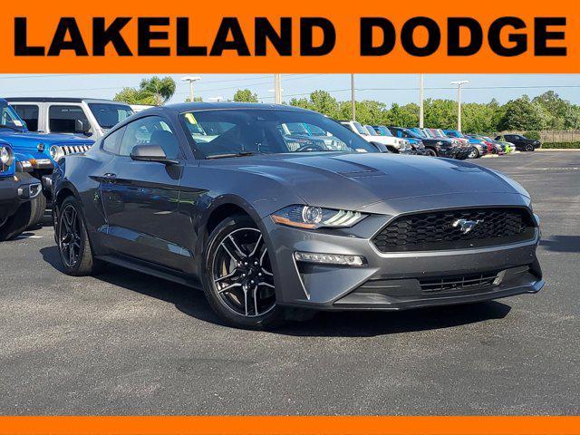 used 2021 Ford Mustang car, priced at $22,587