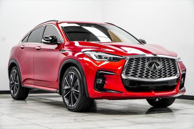 used 2023 INFINITI QX55 car, priced at $38,900