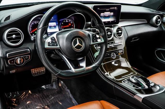 used 2017 Mercedes-Benz C-Class car, priced at $19,390