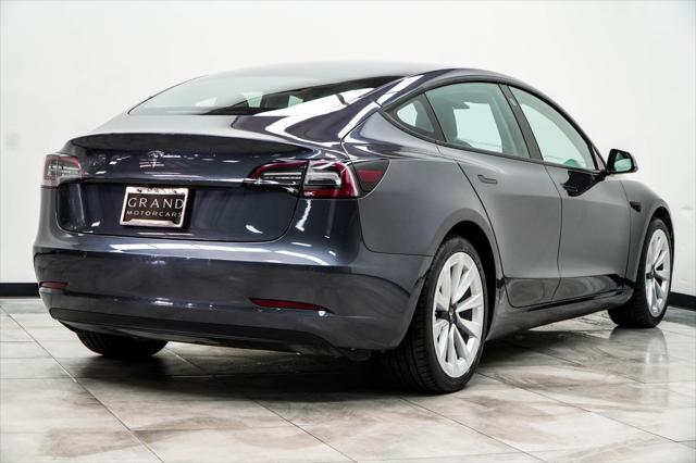 used 2022 Tesla Model 3 car, priced at $21,890