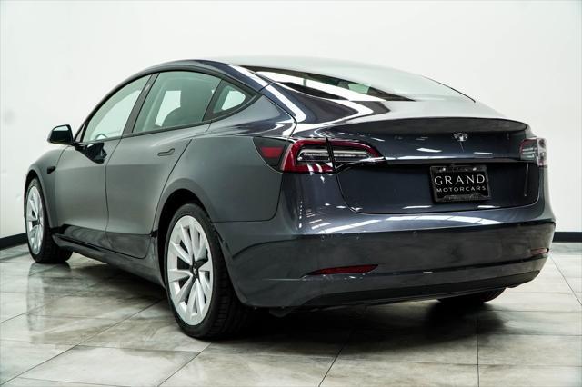 used 2022 Tesla Model 3 car, priced at $21,890