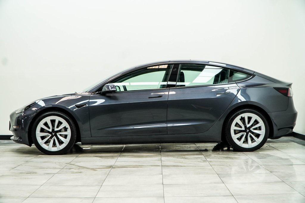 used 2022 Tesla Model 3 car, priced at $19,345