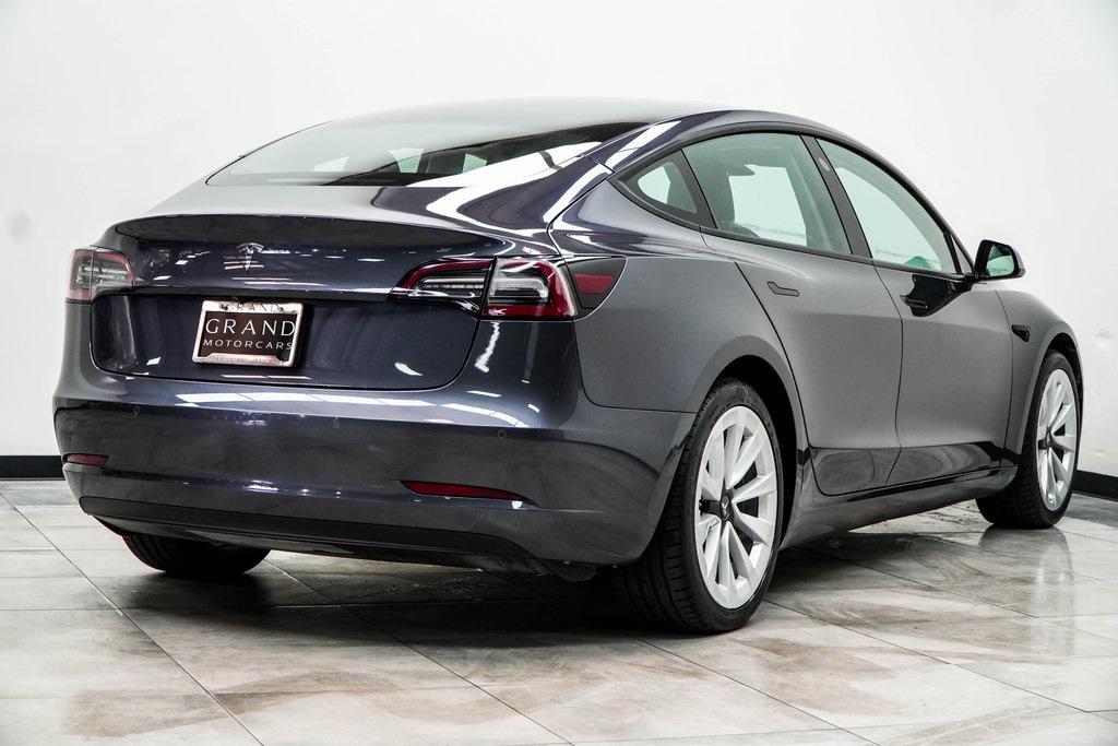 used 2022 Tesla Model 3 car, priced at $19,345