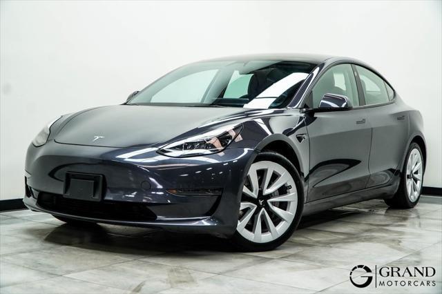 used 2022 Tesla Model 3 car, priced at $21,890