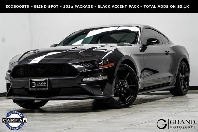 used 2022 Ford Mustang car, priced at $21,290