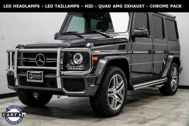 used 2017 Mercedes-Benz AMG G 63 car, priced at $79,855