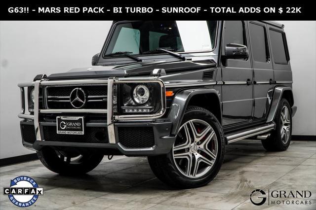 used 2017 Mercedes-Benz AMG G 63 car, priced at $79,855