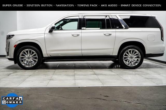 used 2022 Cadillac Escalade ESV car, priced at $63,900