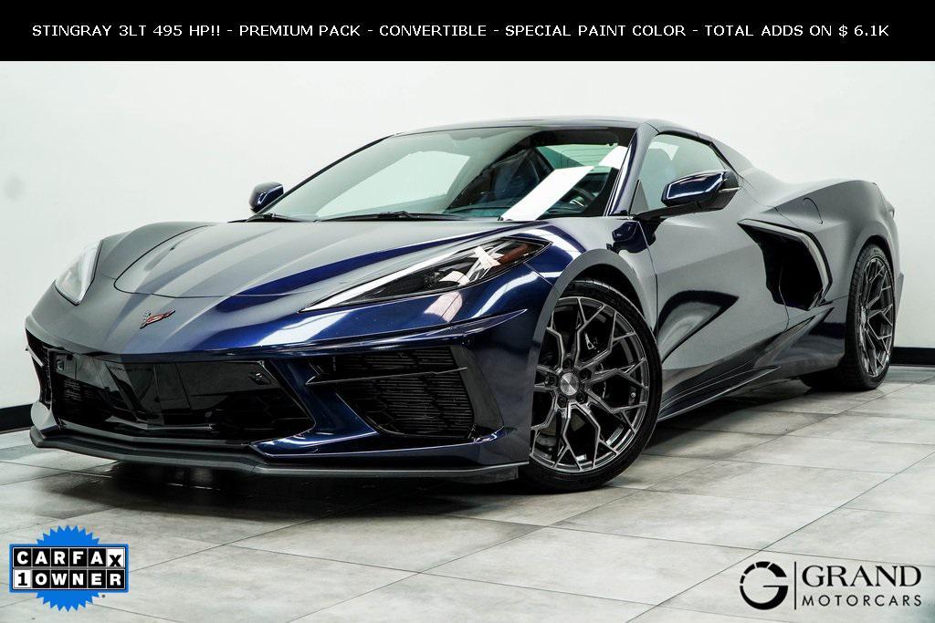 used 2022 Chevrolet Corvette car, priced at $73,990
