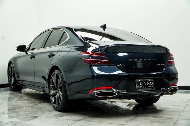 used 2022 Genesis G70 car, priced at $29,000