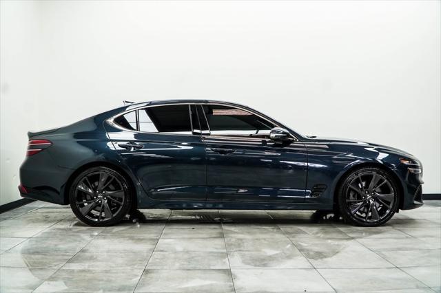 used 2022 Genesis G70 car, priced at $29,000