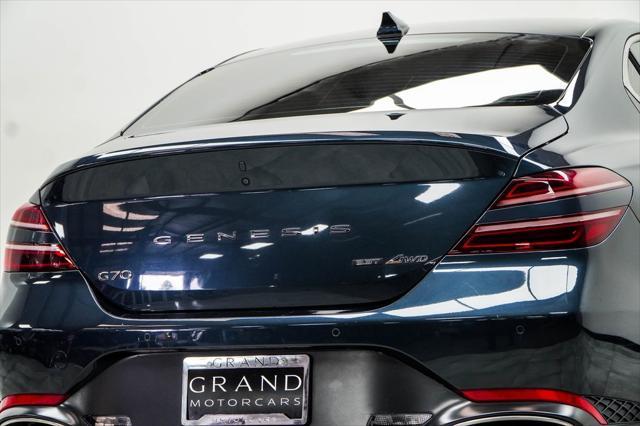 used 2022 Genesis G70 car, priced at $29,000