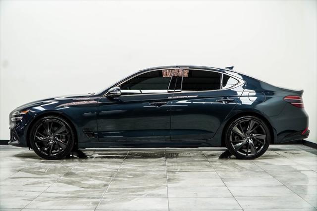 used 2022 Genesis G70 car, priced at $29,000