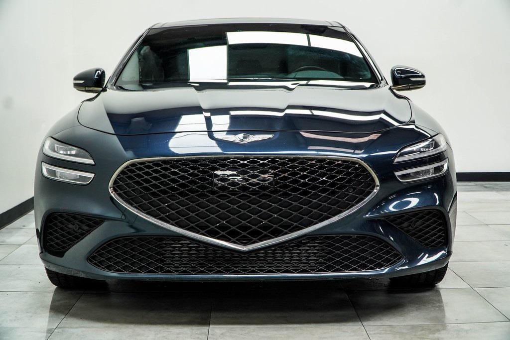 used 2022 Genesis G70 car, priced at $28,000