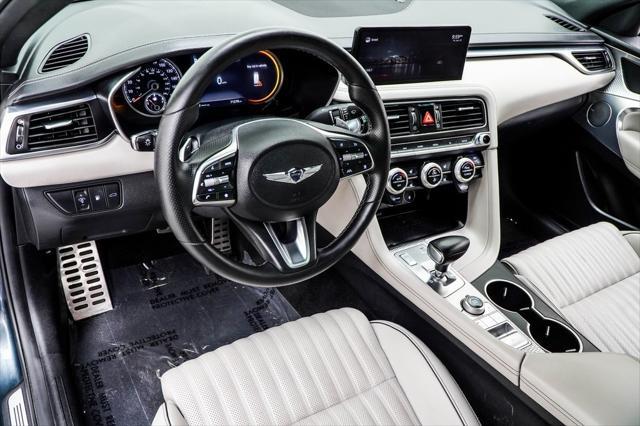 used 2022 Genesis G70 car, priced at $29,000