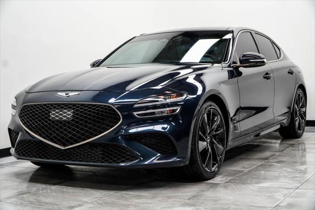 used 2022 Genesis G70 car, priced at $29,000