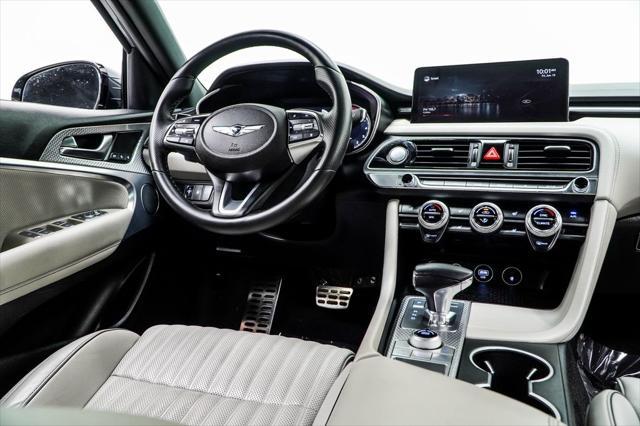used 2022 Genesis G70 car, priced at $29,000