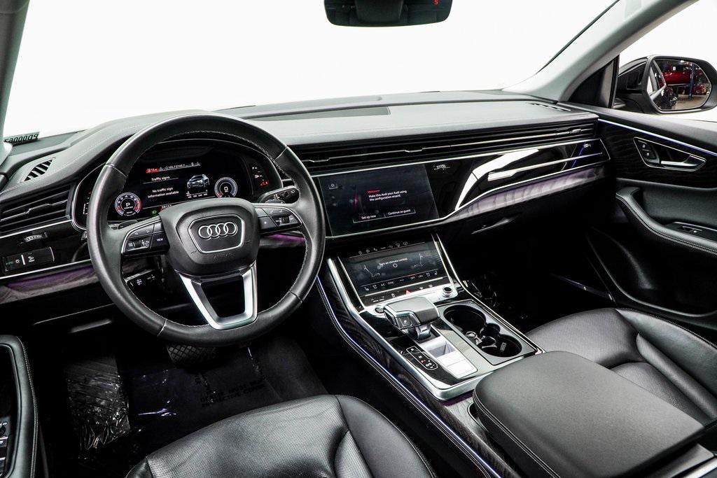 used 2023 Audi Q8 car, priced at $47,000