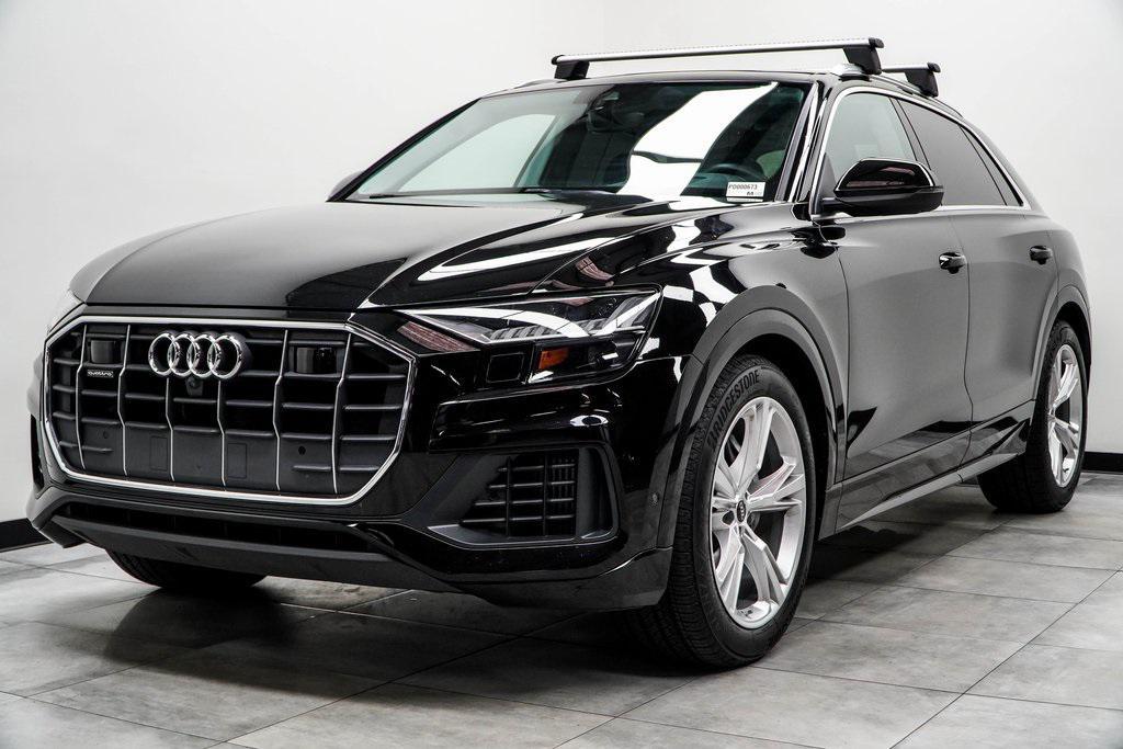used 2023 Audi Q8 car, priced at $47,000