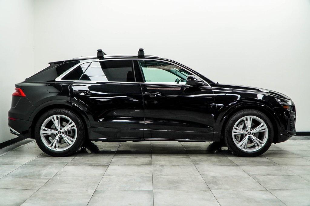 used 2023 Audi Q8 car, priced at $47,000