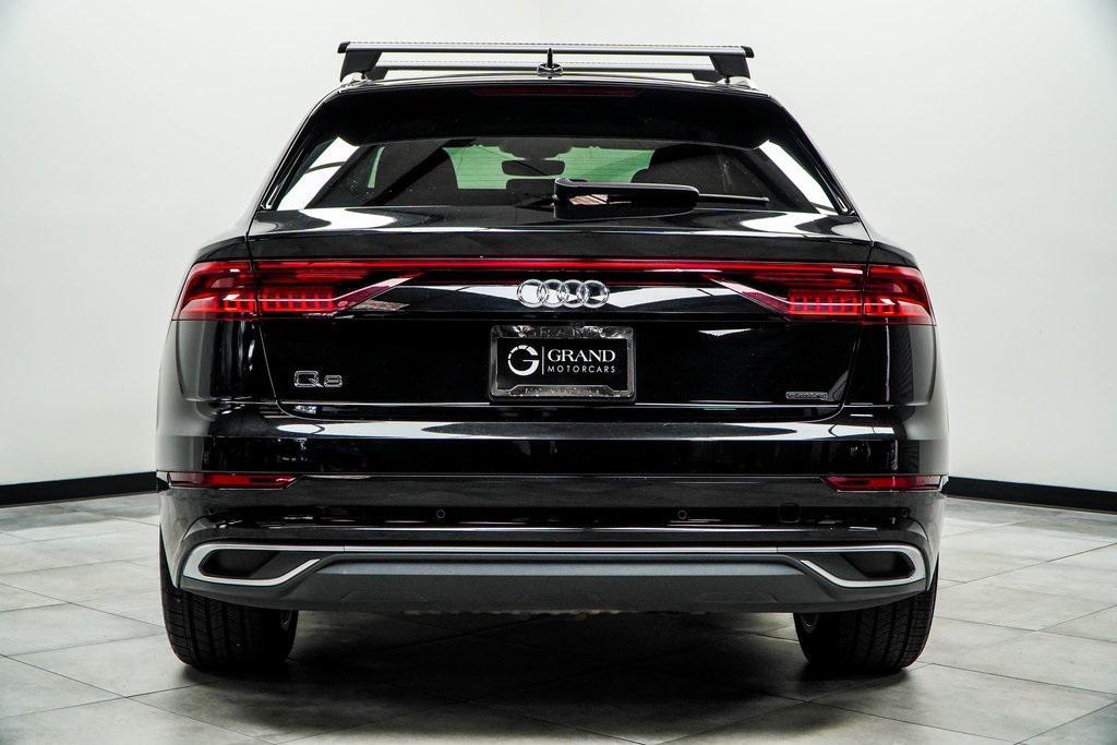 used 2023 Audi Q8 car, priced at $47,000