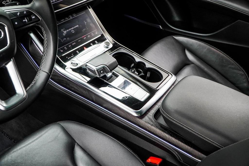 used 2023 Audi Q8 car, priced at $47,000