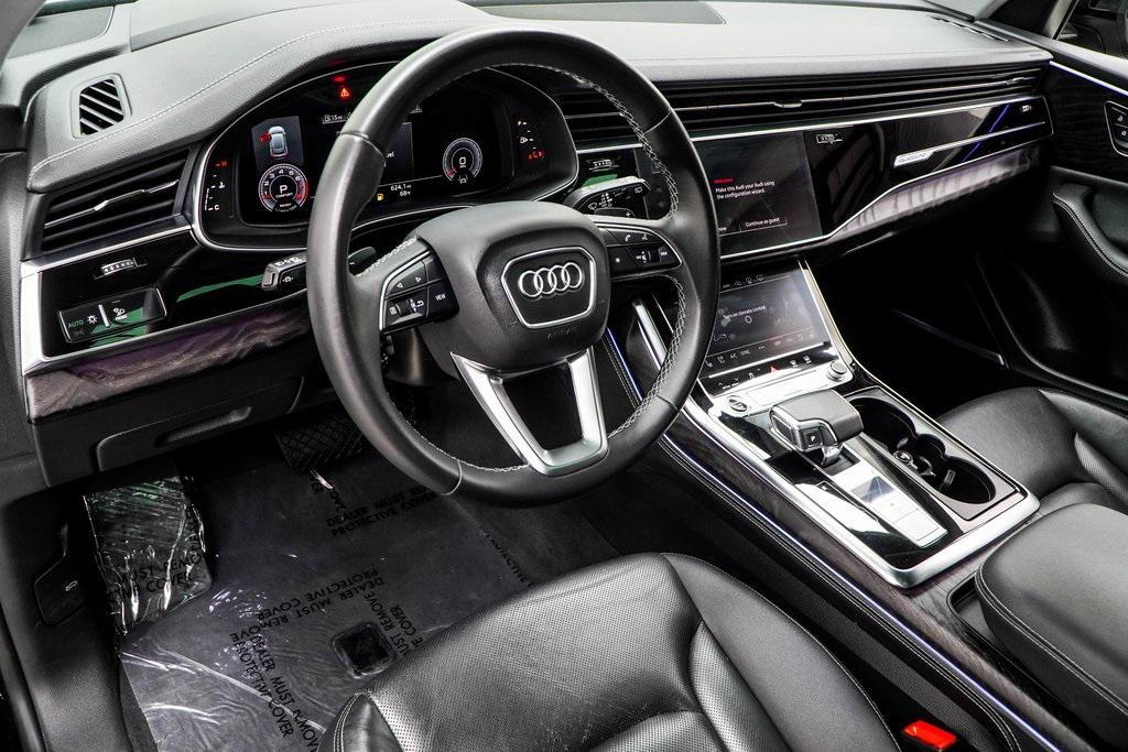 used 2023 Audi Q8 car, priced at $47,000
