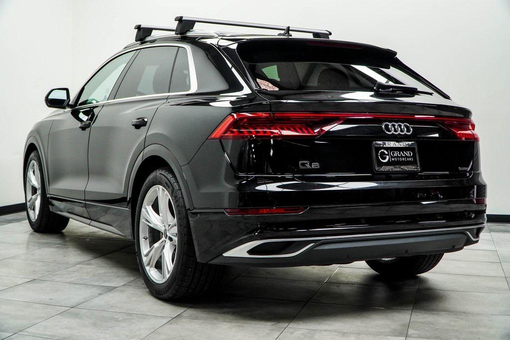 used 2023 Audi Q8 car, priced at $47,000