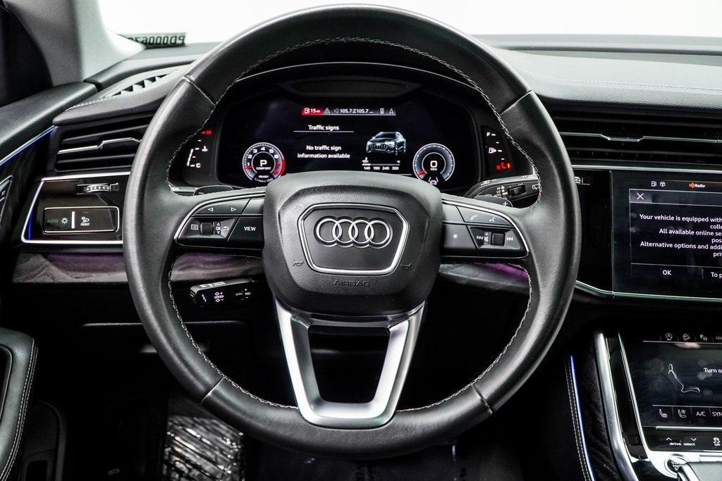 used 2023 Audi Q8 car, priced at $47,000