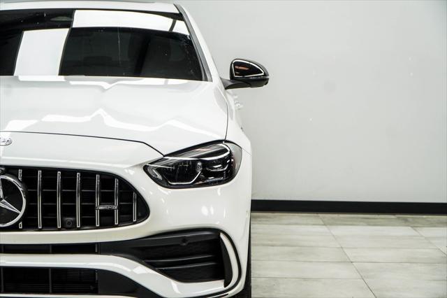 used 2023 Mercedes-Benz AMG C 43 car, priced at $46,699