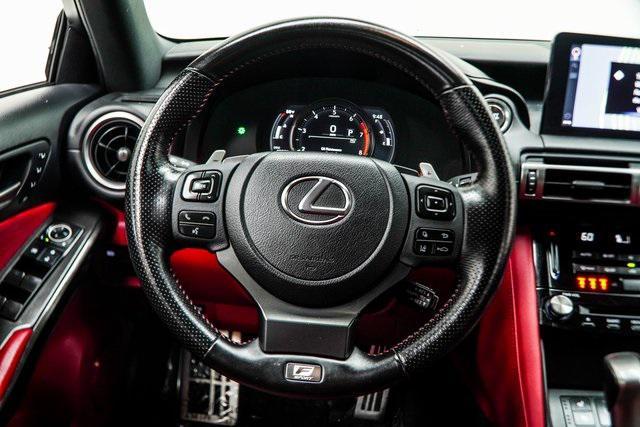 used 2022 Lexus IS 350 car, priced at $37,900