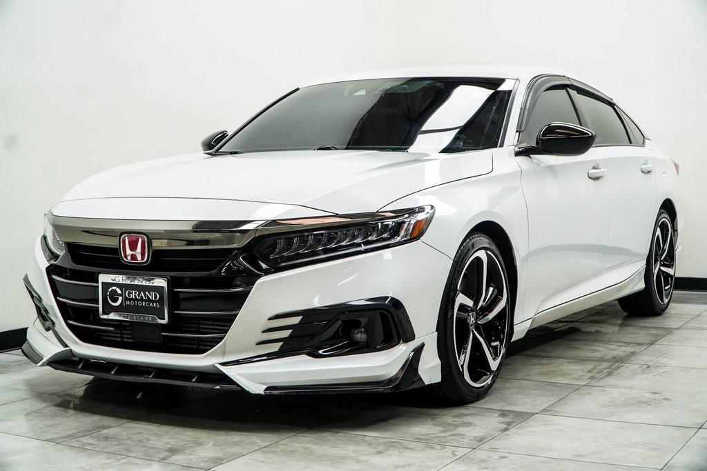 used 2021 Honda Accord car, priced at $21,490