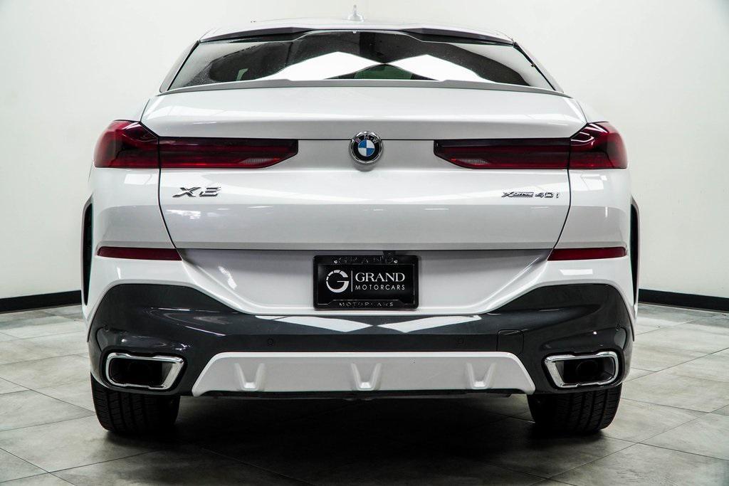 used 2023 BMW X6 car, priced at $51,625