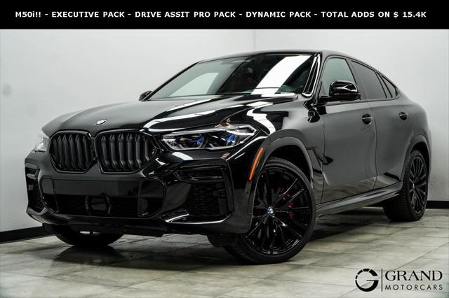 used 2022 BMW X6 car, priced at $63,485